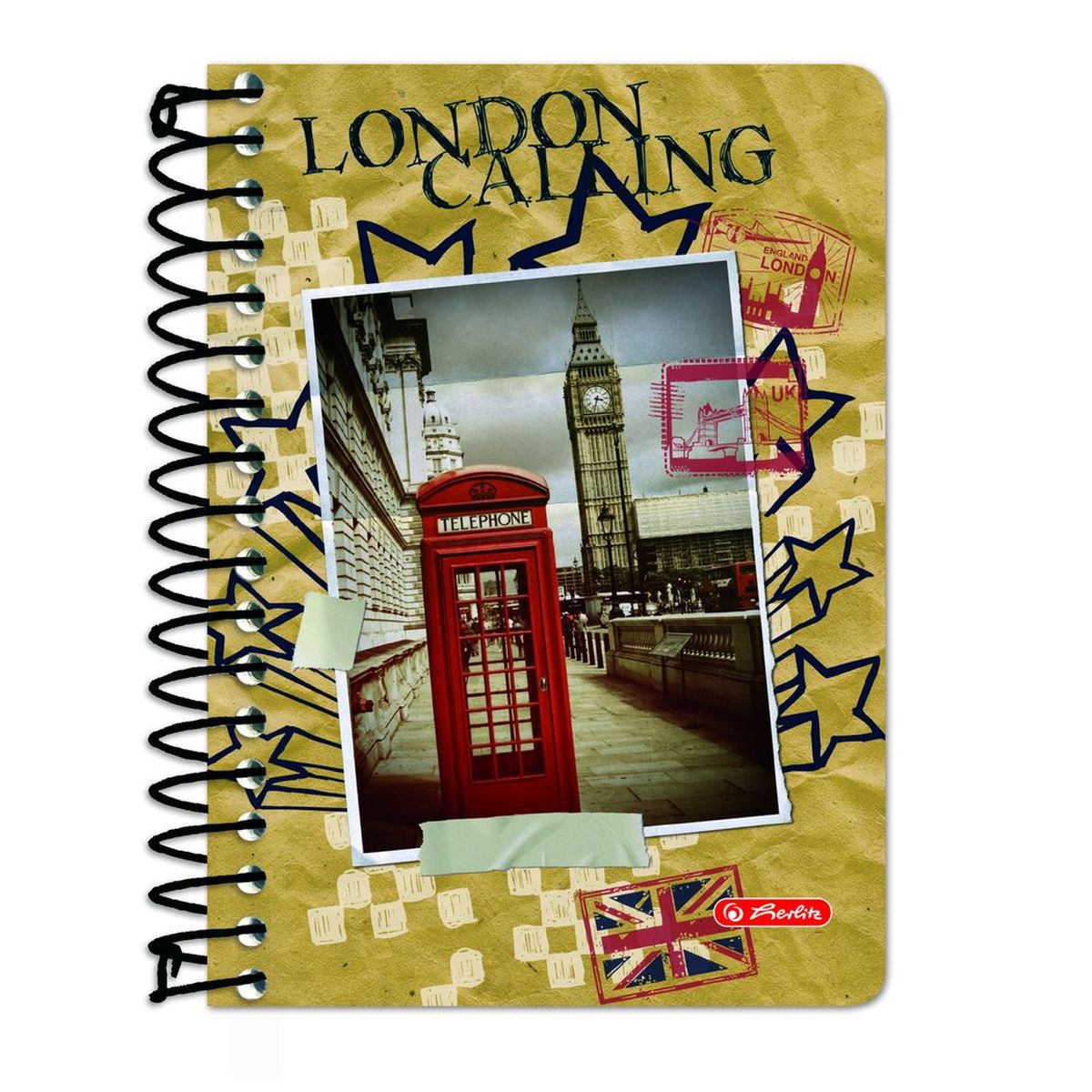 Herlitz Блокнот City Trips London 200 листов в клетку11301173 Herlitz Блокнот City Trips London 200 листов в клетку11301173Удобный блокнот Herlitz City Trips London - незаменимый атрибут современного человека, необходимый для рабочих и школьных записей как в офисе, так и дома. Блокнот содержит 200 листов удобного маленького формата 10х14 в клетку без полей. Обложка выполнена из качественной бумаги. Внутренний блок из спирали изготовлен из металла и гарантирует полное отсутствие потери листов. Блокнот имеет закругленные углы. Блокнот для записей Herlitz City Trips London станет достойным аксессуаром среди ваших канцелярских принадлежностей. Это отличный подарок как коллеге или деловому партнеру, так и близким людям.