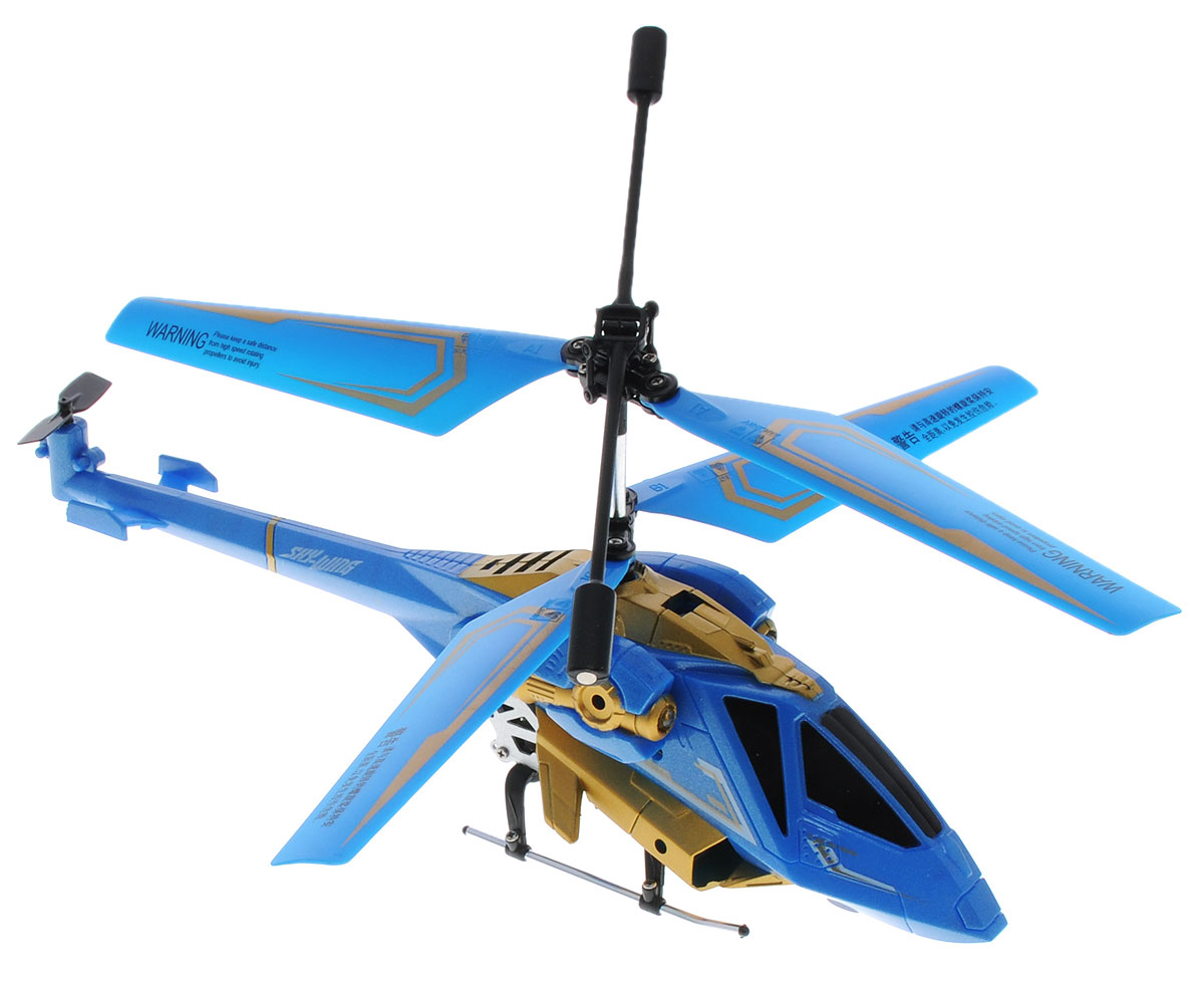 Auldey Вертолет на инфракрасном управлении Sky-Wing1169955 Auldey Вертолет на инфракрасном управлении Sky-Wing1169955Вертолет на инфракрасном управлении Auldey Sky-Wing c трехканальным управлением и встроенным гироскопом отлично подходит для полетов в закрытых помещениях и на улице в безветренную погоду. Гироскоп предназначен для курсовой стабилизации полета. Игрушка выполнена из прочных полимерных материалов и имеет два основных винта и один хвостовой. Вертолет стабилен в воздухе и легко управляется. Движения вертолета: вверх-вниз, поворот налево, поворот направо, вперед-назад, стоп. Высота полета - 8 метров, радиус управления - более 12 метров, время полета - более 6 минут. Эта увлекательная игрушка понравится не только детям, но и взрослым, и подарит вам множество счастливых мгновений. Вертолет работает от встроенного аккумулятора, который можно заряжать от USB-шнура (входит в комплект). Для работы пульта управления необходимо купить 6 батареек типа АА (в комплект не входят).