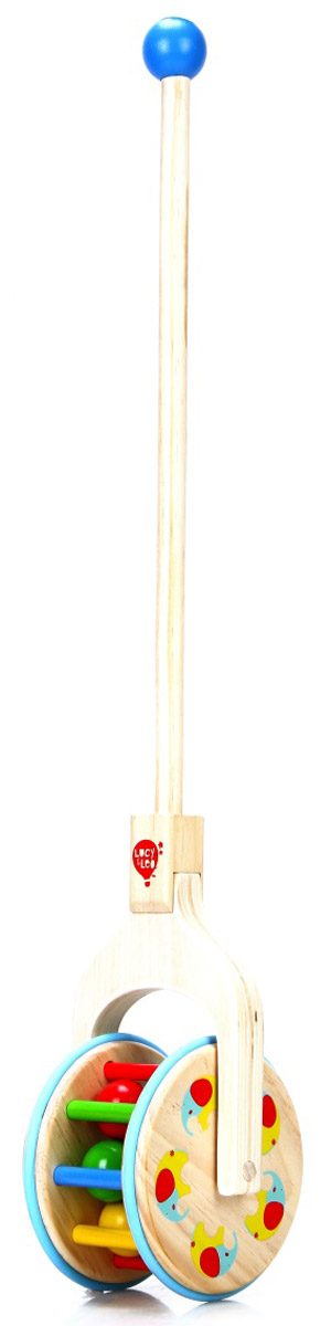 Lucy&Leo Игрушка-каталка с шарикамиLL125 Lucy&Leo Игрушка-каталка с шарикамиLL125Эта необычная каталка-трещотка состоит из ручки и барабана. Рукоять удобно ложится в маленькую руку и каталку очень легко возить. Яркий дизайн, высокое качество сборки и экологически чистые материалы подарят вашему ребенку множество веселья и часы увлекательных игр.