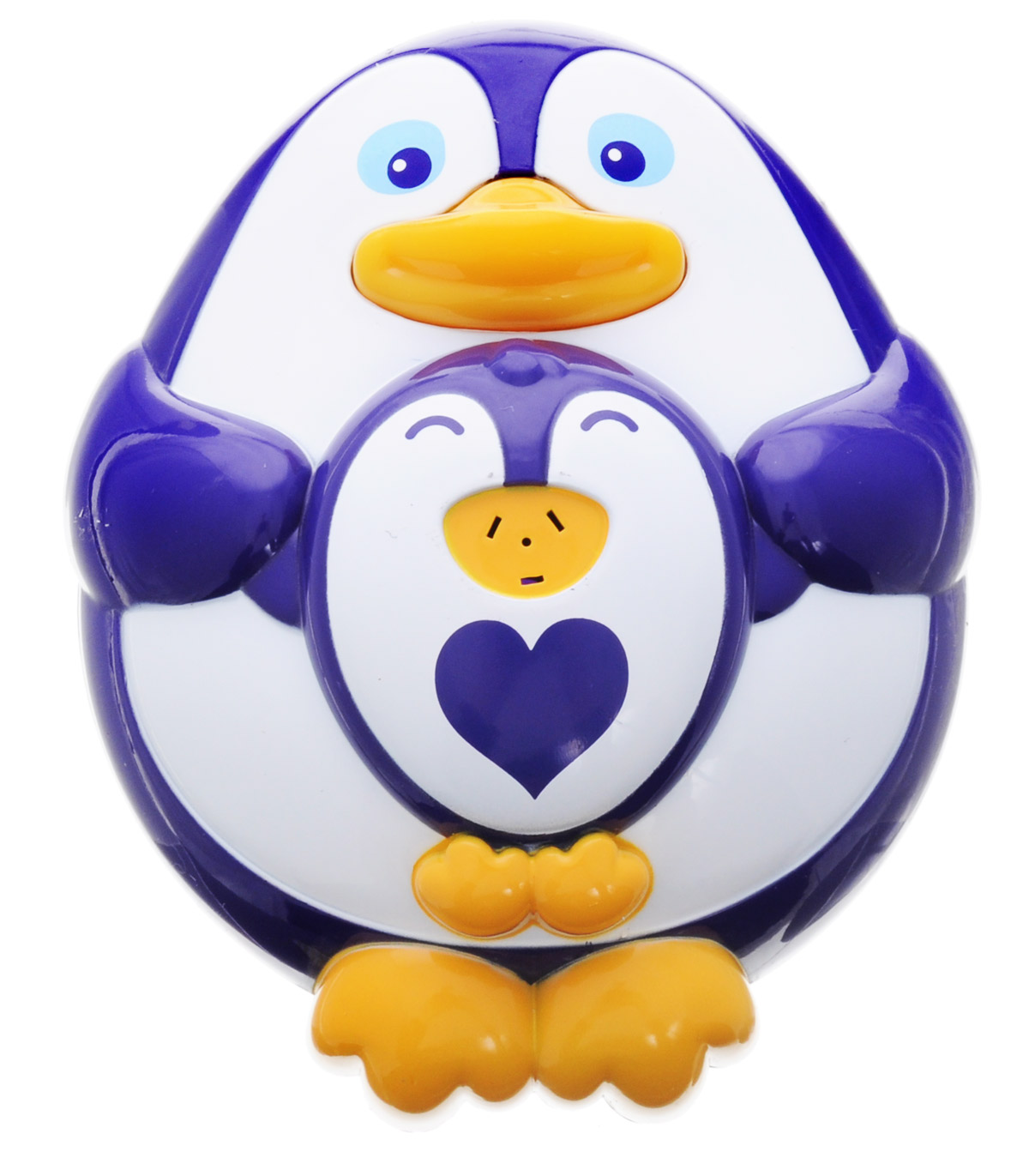 Alex Toys Игрушка для ванной Пингвиненок841P Alex Toys Игрушка для ванной Пингвиненок841PИгрушка для ванной Alex Toys Пингвиненок привлечет внимание вашего малыша и превратит купание в веселую игру! Игрушка выполнена в виде забавного пингвина с детенышем. Игрушка отлично держится на воде и может плавать в ванной, не боясь шампуней и погружений под воду. При нажатии на нос пингвиненка игрушка выпускает фонтанчик воды. Эта замечательная игрушка поможет ребенку в игровой форме развить цветовое и звуковое восприятие, причинно-следственные связи и мелкую моторику рук. Для работы игрушки необходимы 2 батарейки типа ААА (не входят в комплект).