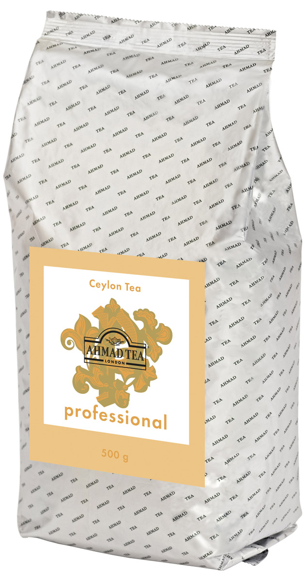 Ahmad Tea Professional Цейлонский черный листовой чай, 500 г1593 Ahmad Tea Professional Цейлонский черный листовой чай, 500 г1593Цейлонский чай Ahmad Tea Professional отличает выразительный крепкий вкус с характерной для этого региона горчинкой. Качественный цейлонский чай ценится во многих странах мира, на чайных аукционах спрос на него по-прежнему выше, чем предложение. Настой напитка имеет темно-коричневый цвет. Вкус насыщенный, с терпкой нотой и ореховым послевкусием.