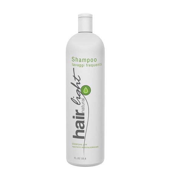 Hair Company Шампунь для частого использования Hair Natural Light Shampoo Lavaggi Frequenti 1000 мл250058/LBT8163 RUS Hair Company Шампунь для частого использования Hair Natural Light Shampoo Lavaggi Frequenti 1000 мл250058/LBT8163 RUSШампунь для частого использования Hair Company Hair Natural Light Shampoo Lavaggi Frequenti деликатно очищает волосы и кожу головы. Подходит для частого (ежедневного) применения. Витаминный комплекс придает волосам пластичность и блеск. Обладает легким успокаивающим эффектом, устраняет раздражения кожи. Пантенол и производные силикона восстанавливают структуру волос, придают блеск и шелковистость.