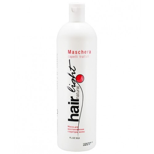 Hair Company Маска для восстановления структуры волос Hair Natural Light Maschera Capelli Trattati 1000 мл250089/LBT8168 RUS Hair Company Маска для восстановления структуры волос Hair Natural Light Maschera Capelli Trattati 1000 мл250089/LBT8168 RUSВосстанавливающая маска Hair Company Hair Natural Light Maschera Capelli Trattati для ослабленных волос. Интенсивно восстанавливает и выравнивает структуру пористого, обесцвеченного, осветленного волоса. Гарантирует длительный результат. Волосы становятся послушными и легко расчёсываются.