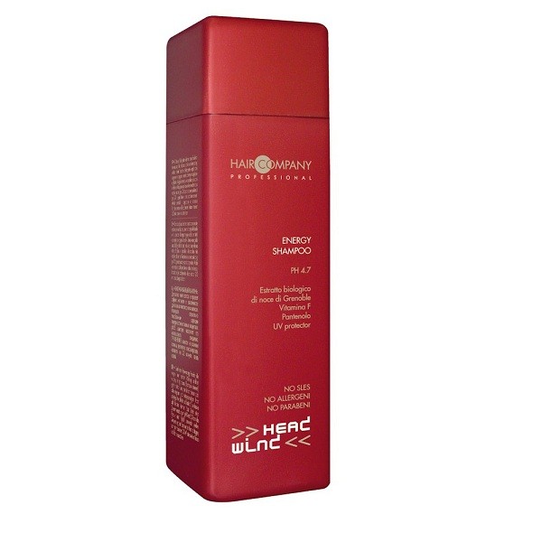 Hair Company Энергетический шампунь Head Wind Energy Shampoo 250 мл253202/LB11739 RUS Hair Company Энергетический шампунь Head Wind Energy Shampoo 250 мл253202/LB11739 RUSЭнергетический шампунь Hair Company Head Wind Energy Shampoo эффективное и щадящее моющее средство. Возвращает волосам жизненный тонус, придает блеск и эластичность. Защищает от потери красящих пигментов под воздействием УФ-лучей. Идеальное средство для волос, поврежденных в результате механической или химический обработки.