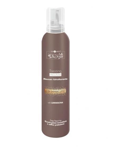 Hair Company Восстанавливающий мусс Professional Inimitable Style Treating Mousse 200 мл254858/LB12185 RUS Hair Company Восстанавливающий мусс Professional Inimitable Style Treating Mousse 200 мл254858/LB12185 RUSВосстанавливающий мусс HAIR COMPANY INIMITABLE STYLE Treating Mousse 200 мл Мусс легкой консистенции. Благодаря уникальной формуле, пена увлажняет волосы и тщательно восстанавливает структуру волос. Содержит LUMINESCINE - отражает свет, придаёт волосам мягкость и блеск. Восстанавливает структуру волос.
