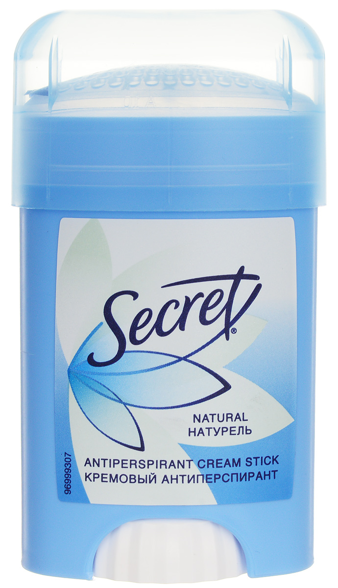 Дезодорант-антиперспирант Secret Натурель, кремовый, 45 гST-81099861 Дезодорант-антиперспирант Secret Натурель, кремовый, 45 гST-81099861Кремовый дезодорант-антиперспирант Secret Натурель обеспечит Вам максимальную защиту от пота и неприятного запаха на весь день. Дезодорант Secret Натурель быстро впитывается и становится прозрачным после нанесения, поэтому не оставляет белых следов на коже.