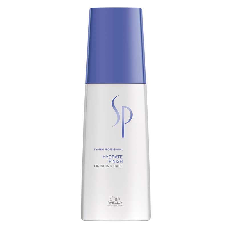 Wella SP Спрей-уход для увлажнения волос Hydrate Finish, 125 мл81153694 Wella SP Спрей-уход для увлажнения волос Hydrate Finish, 125 мл81153694Спрей-уход для увлажнения волос Wella SP Hydrate Finish обеспечивает уход за нормальными и сухими волосами, сохраняя их мягкость, шелковистость, даря волосам эффективную и долговременную защиту от высыхания. Одним из важнейших компонентов линии являются гидратирующие вещества, которые увлажняют сухие и нормальные волосы, быстро придавая им мягкость и обеспечивая длительную защиту от пересыхания.