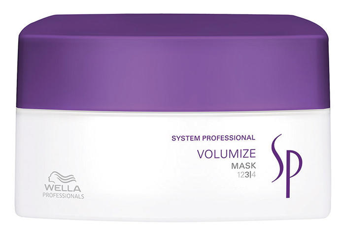 Wella SP Маска для придания объема Volumize Mask, 200 мл81250865 Wella SP Маска для придания объема Volumize Mask, 200 мл81250865Маска для придания объема волосам Wella SP Volumize Mask предназначена для тонких неповрежденных волос. Она ообеспечивает невесомое интенсивное укрепление и придает объем тонким волосам. Wella SP Volumize Mask эффективно укрепляет волосы изнутри и стабилизирует их состояние. Действие маски можно усилить посредством тепла, что гарантирует стойкий эффект объема. Активные вещества защищают волосы от внешних факторов и влаги, делают прическу объемной, не