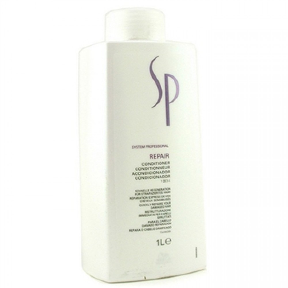 Wella SP Восстанавливающий кондиционер Repair Conditioner, 1000 мл81387569 Wella SP Восстанавливающий кондиционер Repair Conditioner, 1000 мл81387569Восстанавливающий Wella SP Repair Conditioner действует очень быстро, преображая волосы буквально в течение 30 секунд. Кондиционер эффективно помогает восстановить и укрепить структуру волос, придать им мягкость и эластичность. Эффективно действует на поврежденные волосы, обеспечивая им питание, интенсивное восстановление и защиту от дальнейших повреждений.