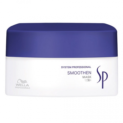 Wella SP Маска для гладкости волос Smoothen Mask, 200 мл81387580 Wella SP Маска для гладкости волос Smoothen Mask, 200 мл81387580Маска для гладкости волос Wella SP Smoothen Mask действует буквально за пять минут, контролируя непослушные волосы. Сглаживающая маска обеспечивает интенсивное и успокаивающее лечение грубых волос, прекрасно распутывает волосы, оставляя их эластичными. Одним из важнейших компонентов маски является активный кашемировый комплекс для тщательного контроля и ухода за жесткими волосами, который придает им роскошный вид и восхитительную эластичность.