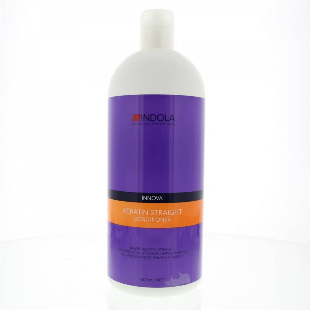Indola Кератиновое выпрямление кондиционер Keratin Straight Conditioner – 1500 мл1613483/176377 СТИК Indola Кератиновое выпрямление кондиционер Keratin Straight Conditioner – 1500 мл1613483/176377 СТИКДанный питательный кондиционер необходимо использовать как 2 из 5 шагов процедуры кератинового выпрямления волос Indola Keratin straight. Волосы становятся более послушными, даже самые сложные, вьющиеся и непокорные легко расчесывают. При использовании всего комплекса кератинового выпрямления волос из 5 шагов, состоящего из использования Шампуня, Кондиционера, Бальзама, Маски и Масла Ваши волосы сохранят идеальную гладкость до 48 часов!
