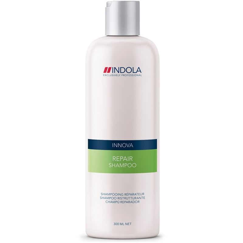 Indola Восстанавливающий шампунь Repair Shampoo 300 мл1508041 Indola Восстанавливающий шампунь Repair Shampoo 300 мл1508041Indola Восстанавливающий шампунь. Мягко очищает ослабленные, сухие, поврежденные, пористые волосы. Обогащен гидролизованным кератином и протеином сои, которые активно восстанавливают кутикулу, волокна и тело волос, делая их блестящими, сильными и здоровыми. Поддерживает баланс влаги, делает поврежденные волосы послушными и эластичными. Возвращает волосам естественную красоту и блеск. Для поврежденных волос. Рекомендуется использовать в комплексе с продуктами ухода линии Indola Repair.