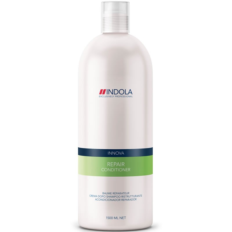 Indola Кондиционер восстанавливающий для волос Innova Repair Conditioner - 1500 мл1685636/155679СТИК Indola Кондиционер восстанавливающий для волос Innova Repair Conditioner - 1500 мл1685636/155679СТИКIndola Innova Repair Conditioner - Кондиционер восстанавливающий Кондиционер Indola repair conditioner создан специально для быстрого оздоровления поврежденных волос. Содержит восстановительный комплекс с аминокислотами, провитамином В5 и протеином пшеницы. Насыщает волосы влагой, избавляет от сухости, придает волосам здоровый внешний вид. Волосы становятся эластичными, блестящими и отлично укладываются. Кондиционер восстанавливающий Indola repair conditioner защищает волосы от вредных воздействий.