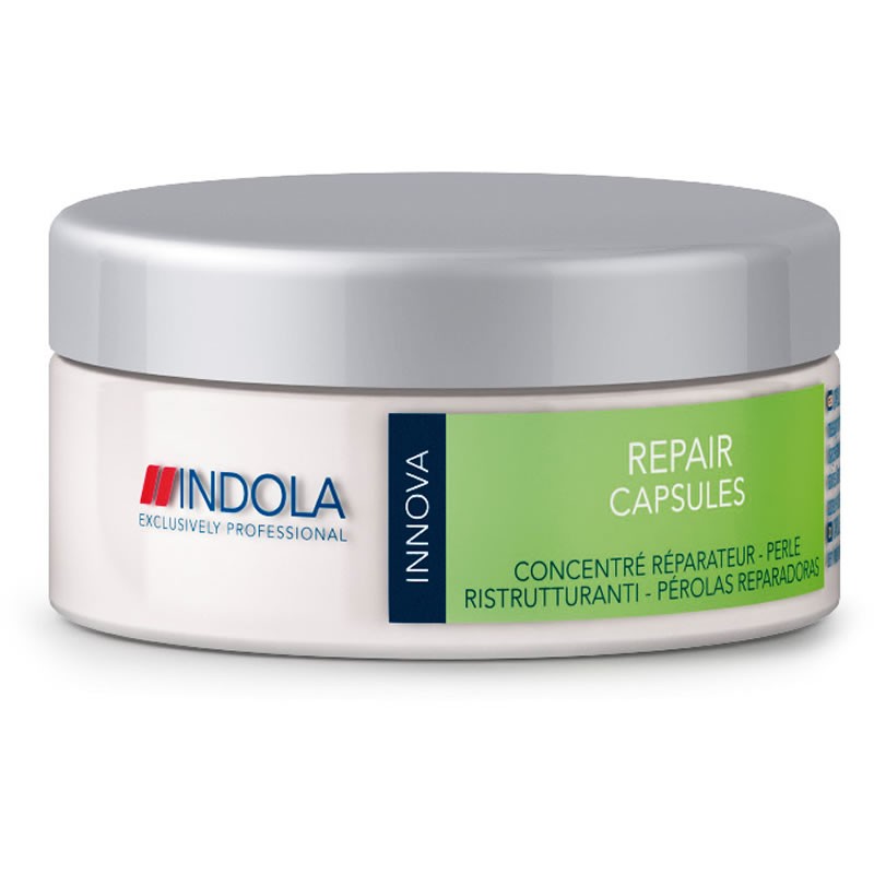 Indola Восстанавливающие капсулы Repair Capsules 30 х 1 мл1508099 Indola Восстанавливающие капсулы Repair Capsules 30 х 1 мл1508099Indola Восстанавливающие капсулы. Обеспечивают интенсивное восстановление волос. Обогащены маслом абрикосовых косточек и усиливающими блеск маслами. Восстанавливают структуру волоса, разглаживают и защищают от дальнейших повреждений. Для поврежденных волос. Рекомендуется использовать в комплексе с шампунем Indola Repair.