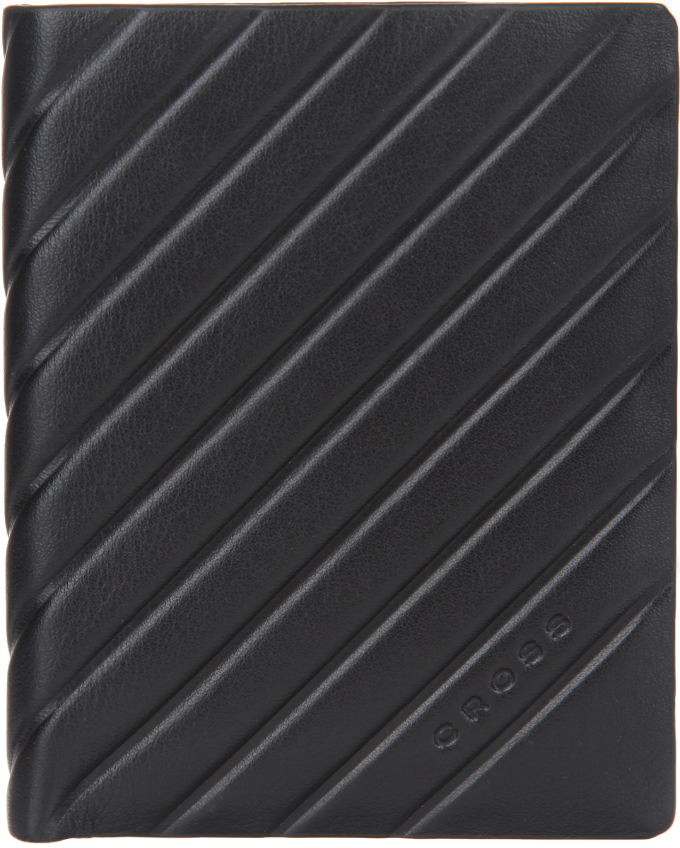 Кошелек мужской Cross, цвет: черный. AC178008-1AC178008-1 Кошелек мужской Cross, цвет: черный. AC178008-1AC178008-1Стильный мужской кошелек Cross изготовлен из натуральной кожи и оформлен декоративным тиснением с символикой бренда. Изделие раскладывается пополам. Внутри расположены три прорезных потайных кармана, два отделения для купюр, четыре кармана для кредитных карт и отделение для монет, закрывающееся клапаном на кнопку. Изделие поставляется в фирменной упаковке. Практичный кошелек непременно подойдет к вашему образу, а также порадует простотой, стилем и функциональностью.