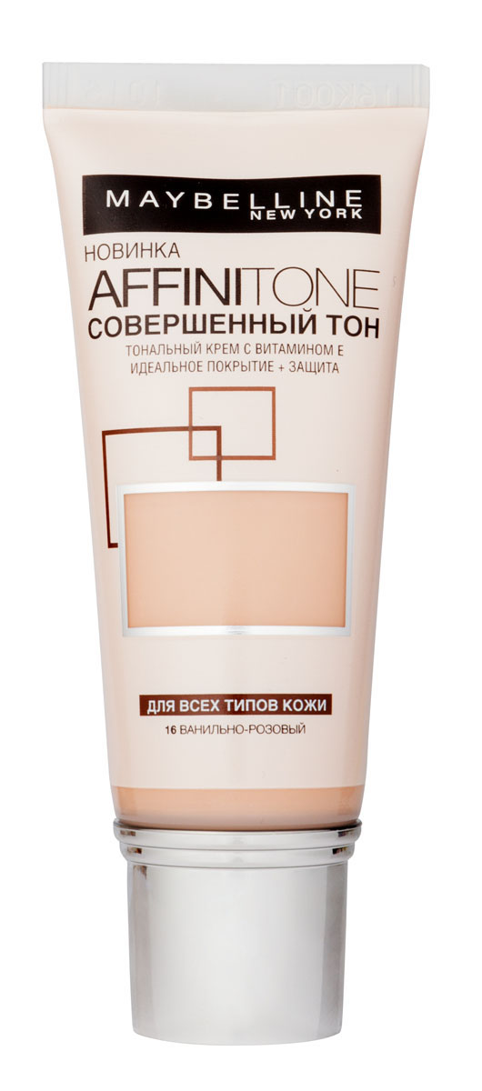Maybelline New York Тональный крем для лица Affinitone, выравнивающий и увлажняющий, с аргановым маслом, оттенок 20, Натурально-бежевый, 30 млB2529260 Maybelline New York Тональный крем для лица Affinitone, выравнивающий и увлажняющий, с аргановым маслом, оттенок 20, Натурально-бежевый, 30 млB2529260Мультитональная технология HD-пигментов* идеально подстраивается под каждый из полутонов кожи, создавая безупречно ровное покрытие, даже вблизи. *Пигменты высокого разрешения.
