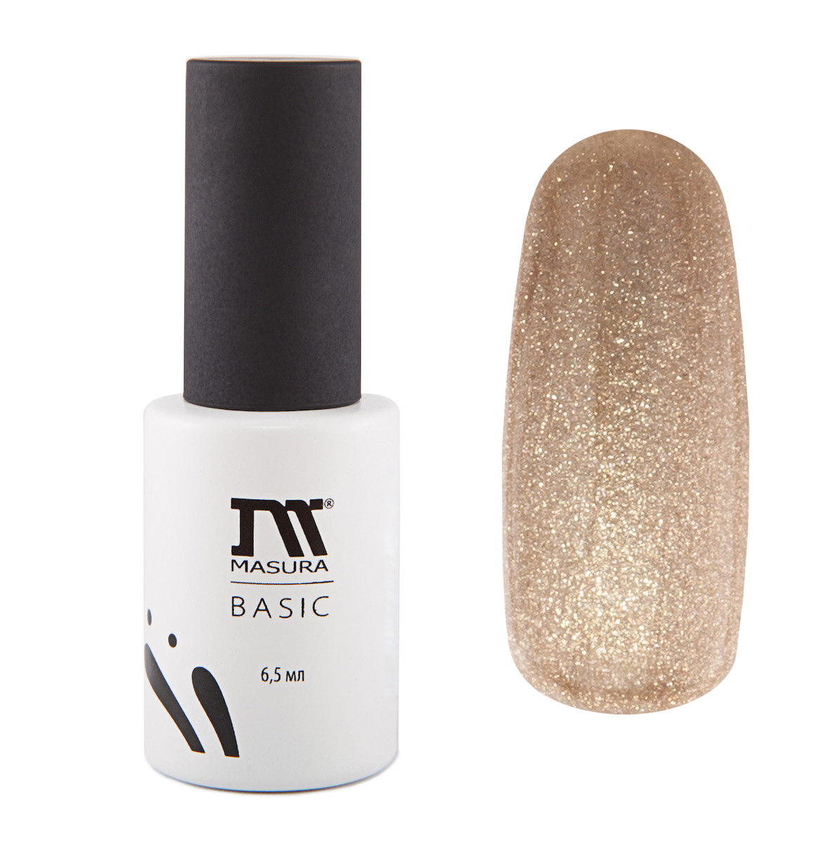 Masura Гель-лаки BASIC Ночь в Дюнах, 6,5 мл294-95 Masura Гель-лаки BASIC Ночь в Дюнах, 6,5 мл294-95Насыщенный золотисто-пепельный, плотный
