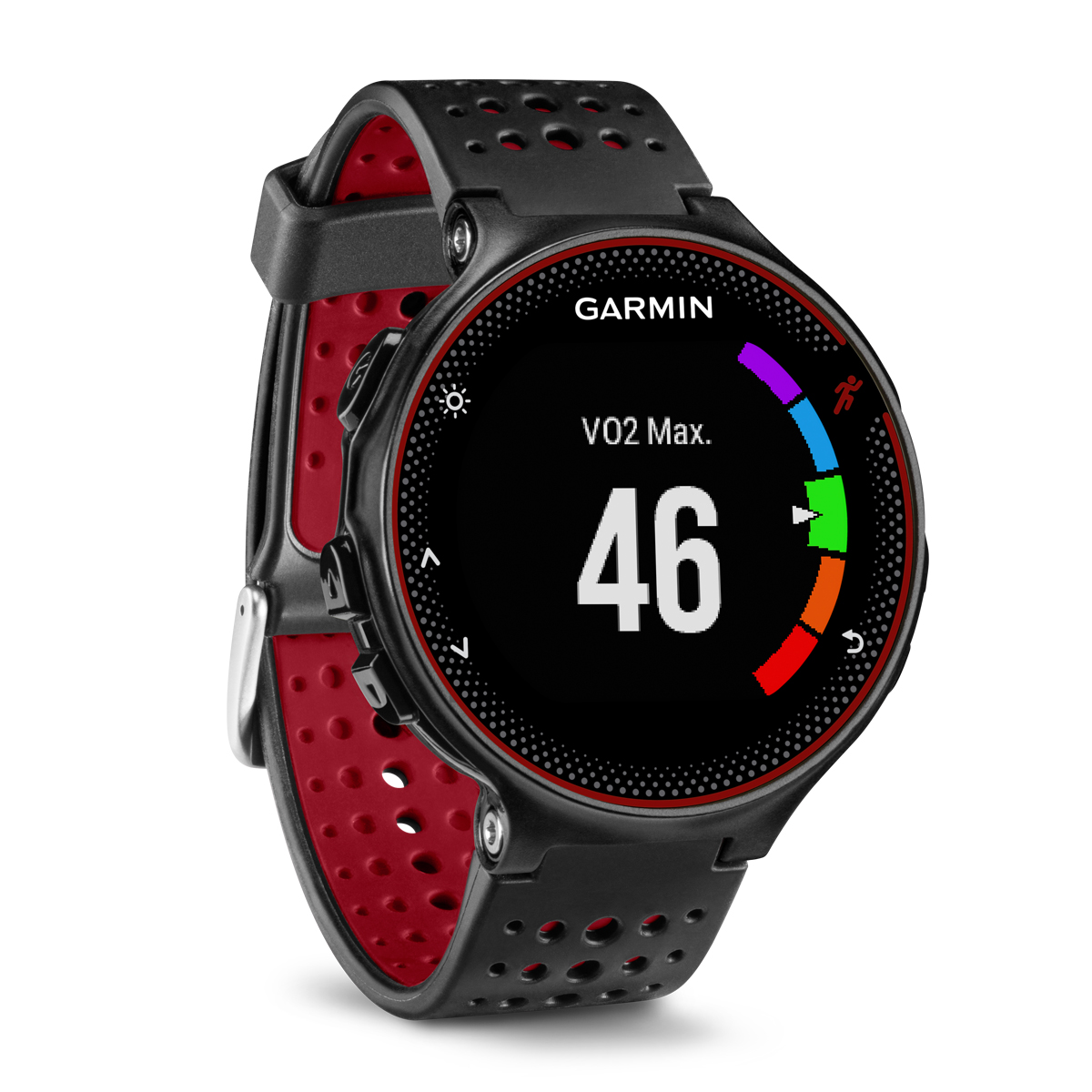 Спортивные часы Garmin Forerunner 235, цвет: красный. 010-03717-71010-03717-71 Спортивные часы Garmin Forerunner 235, цвет: красный. 010-03717-71010-03717-71Оптический пульсометр Elevate на запястье Мониторинг: Физической активности;Калорий;Сна Датчики: GPS- трекер;Сердечного ритма;Пульсометр;Шагомер;Счетчик калорий;Акселерометр Особенности: Влагозащищенный;Оповещения со смартфона;Часы;Водонепроницаемый;Умный тренер (Smart Coach ) Совместимое ОС: GARMIN Материал корпуса: Пластик Материал ремешка/браслета: Пластик Длина ремешка: 14 см Время работы: 9 дней Интерфейс: Bluetooth Метод зарядки: microUSB 2.0 Вид аккумулятора: Li-ion Емкость аккумулятора: 300 mA