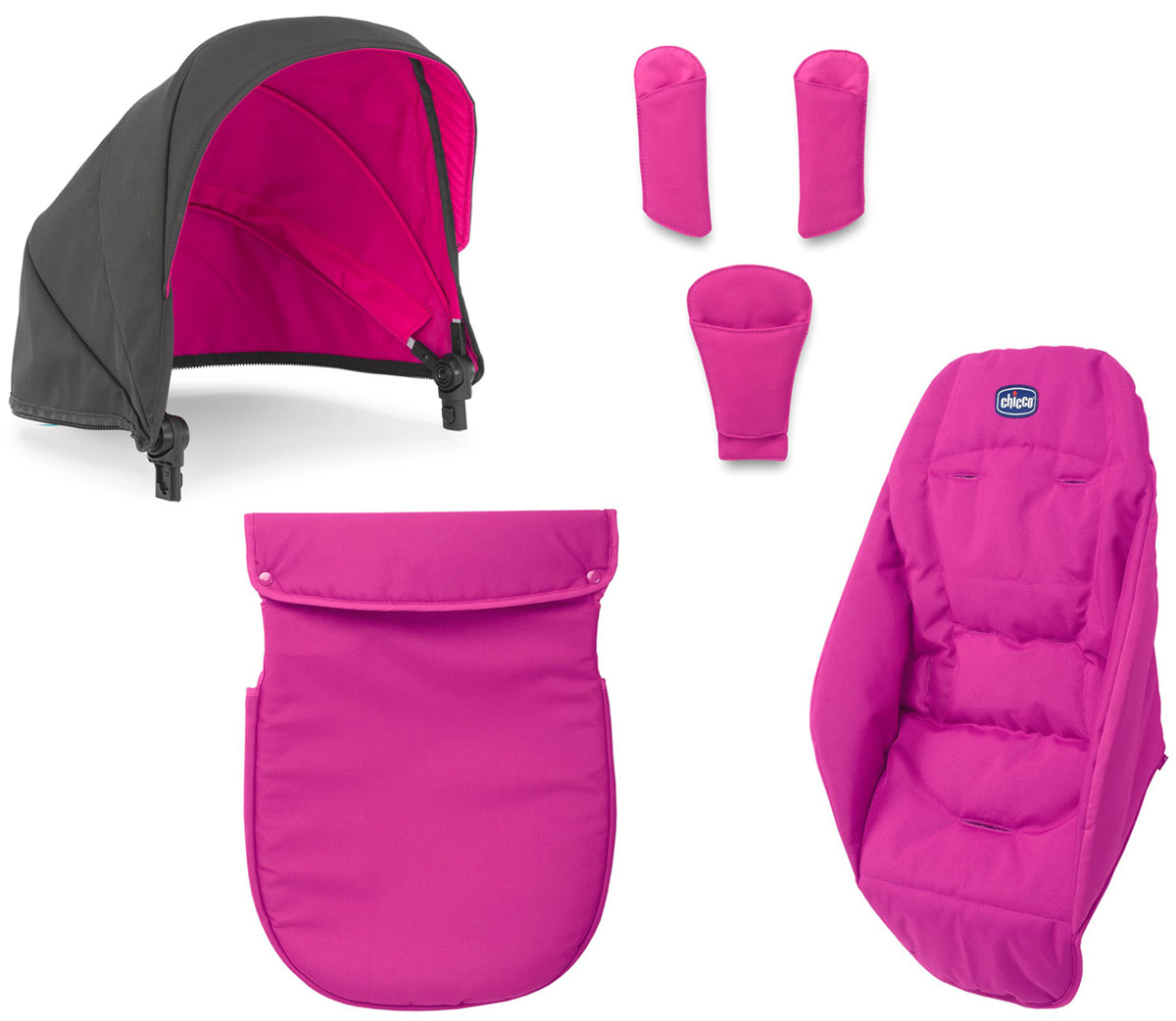 Chicco Набор акссессуаров к коляске Urban Ibiza06079358040000 Chicco Набор акссессуаров к коляске Urban Ibiza06079358040000Цветной вкладыш в коляску Urban Plus, цвет IBIZA. Коляска Urban Plus может быть дополнена аксессуарами разных цветов. В набор аксессуаров входят: солнцезащитный козырек, теплая накидка для ног, вкладка в прогулочный блок для новорожденных и мягкие накладки на ремни. Urban Plus легко трансформируется из уютной коляски для новорожденного в удобную прогулочную коляску. Она создана для современных родителей, которым необходима коляска для использования в любых условиях с первых дней жизни малыша. Поворотное сиденье коляски несколькими простыми движениями может трансформироваться в удобную люльку для новорожденного. Такая конструкция обепечивает максимальную компактность коляски. Коляска идеально подходит для использования с рождения.