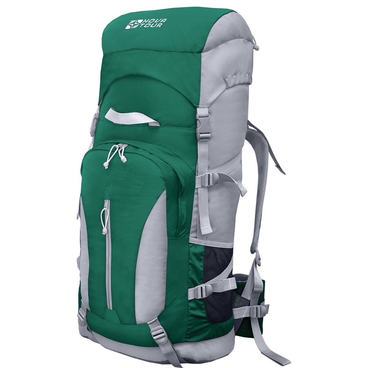 Рюкзак экспедиционный Nova Tour Витим 80 V2, цвет: зеленый, 70 л95294-304-00 Рюкзак экспедиционный Nova Tour Витим 80 V2, цвет: зеленый, 70 л95294-304-00Рюкзак для людей, только знакомящихся с азами туризма, у которых впереди еще много интересного и познавательного в общении с природой. «Витим» невесом и очень компактен в свернутом положении из-за отсутсвия жесткой подвесной системы. Вы пока не знаете пригодится ли то или иное снаряжение в планируемом походе? Возьмите все! Даже если не хватит основного отделения снаряжение можно расположить под плавающим клапаном, в объемном кармане на фронтальной части, сбоку, на регулируемых стропах под дном рюкзака. Вы не испытаете неудобств с погрузкой рюкзака в поезд или автомобиль благодаря удобным транспортировочным ручкам. На концах боковых стяжек имеются липучки для закрепления излишков стропы.