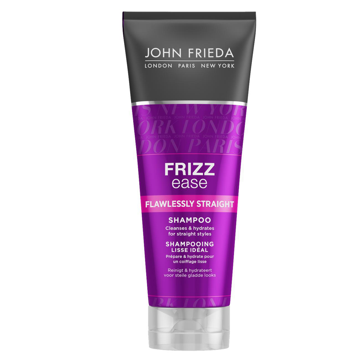John Frieda Шампунь Frizz-Ease, для волнистых, вьющихся и непослушных волос, 250 млjf112110 John Frieda Шампунь Frizz-Ease, для волнистых, вьющихся и непослушных волос, 250 млjf112110Увлажняет и разглаживает прямые волосы. Разглаживающий шампунь Flawlessly Straight с Кератином увлажняет, усмиряет кончики и разглаживает непослушные волосы, помогает легко достичь гладкости волос при укладке. Применение: Нанесите на влажные волосы, вспеньте и тщательно смойте. Для наилучшего результата используйте вместе с разглаживающим кондиционером для волос FLAWLESSLY STRAIGHT. Подходит для окрашенных волос.