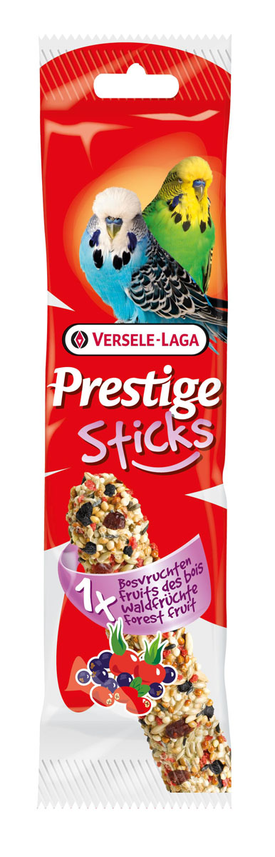 Палочка для волнистых попугаев Versele-Laga Prestige, с лесными ягодами, 1 х 30 г422317 Палочка для волнистых попугаев Versele-Laga Prestige, с лесными ягодами, 1 х 30 г422317VERSELE-LAGA палочка для волнистых с лесными ягодами 1х30 г. Запеченая палочка с ягодами бузины, клюквой, плодами шиповника и другими полезными ингредиентами для волнистых попугаев. Палочки с лесными ягодами идеальны для использования в качестве угощения волнистых попугайчиков. Вес одной палочки: 30 г. Состав: Семена, злаковые, мед, различные сахара, ягоды (ягоды бузины, клюква, плоды шиповника), пекарские продукты, масла и жиры.