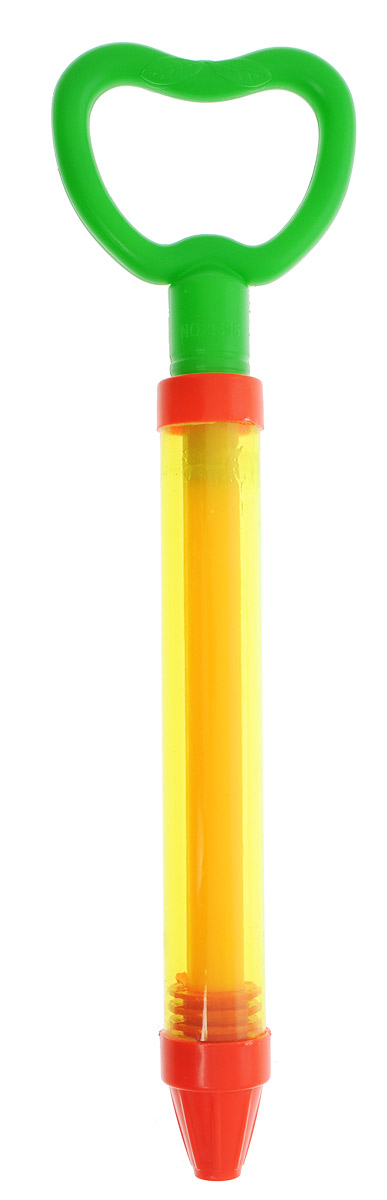 Bebelot Водяная помпа Цунами цвет зеленыйBEB1106-016_зеленый Bebelot Водяная помпа Цунами цвет зеленыйBEB1106-016_зеленыйВодная помпа Bebelot Цунами станет отличным развлечением для детей в жаркую летнюю погоду. Помпа выполнена из прочного безопасного пластика ярких цветов и невероятно проста в использовании. Заполните резервуар водой и начинайте стрелять! Стрельба осуществляется путем давления на поршень. При этом помпа выстреливает струей воды. Такая игрушка не только порадует малыша, но и поможет ему совершенствовать мелкую и крупную моторику, а также координацию движений. С водной помпой ваш малыш сможет устроить настоящее водное сражение!