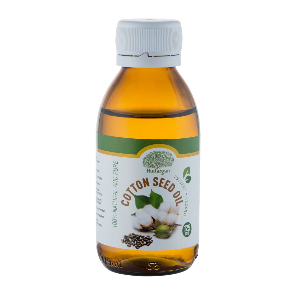 Huilargan Масло хлопковых семян, 100% натуральное, 125 мл2000000009094 Huilargan Масло хлопковых семян, 100% натуральное, 125 мл2000000009094Масло хлопковых семян (Cotton seed oil) будет идеальным выбором для тех людей, которые имеют аллергию на орехи и ореховые масла. Свойства: - источник мягкости, очень приятно в применении, делает кожу бархатистой и атласной; - обладая лёгкой, шелковистой структурой, питает кожу изнутри, не оставляя жирного ощущения; - Восстанавливает нарушенные клеточные структуры кожного покрова головы. - Сохраняет необходимый уровень воды в клетках подкожной зоны и восстанавливает гидролизную пленку эпидермиса. - Выполняет функцию природного иммуномодулятора. - Обладает активными регенерирующими свойствами внутри волосяной луковицы. - Нормализует клеточный обмен веществ в сальных железах. - Влияет на синтез коллагена. - Тонизирует, смягчает волосяной покров, восстанавливает кератиновые чешуйки волос. - За счет антибактериальной активности снимает воспаление и раздражения чувствительной кожи головы. Применение: - сухая кожа; - чувствительная и...