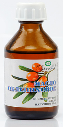 Масло Облепиховое 50мл4650001791009 Масло Облепиховое 50мл4650001791009Масло облепиховое - питает и смягчает кожу, а также предохраняет её от высыхания и шелушения; повышает упругость и эластичность кожи; осветляет веснушки; восстанавливает кожу, поврежденную вследствие солнечных ожогов; применяется для профилактики появления угревой сыпи.