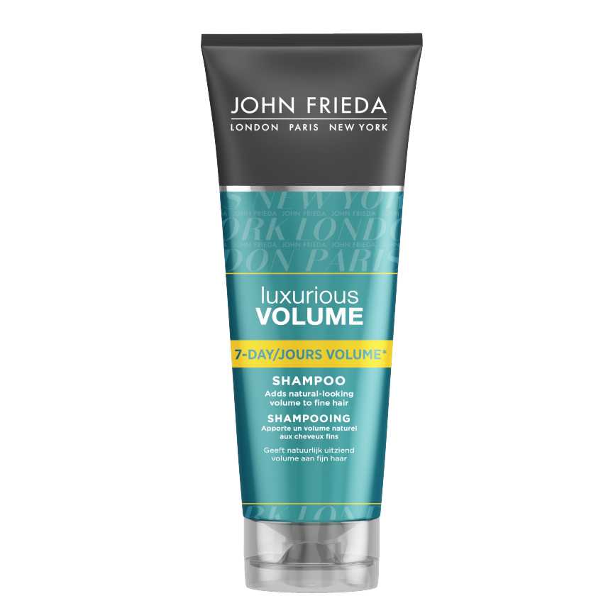 John Frieda Шампунь для создания ощутимого объема длительного действия Luxurious Volume 7-DAY 250 млjf411110 John Frieda Шампунь для создания ощутимого объема длительного действия Luxurious Volume 7-DAY 250 млjf411110Придает тонким волосам естественный роскошный объем. Откройте для себя уникальную систему ухода для трансформации и создания объема тонких волос. Шампунь для создания ощутимого объема Luxurious Volume содержит Vitality Complex с кофеином и дает ощутимую трансформацию тонким волосам, прямые волосы приобретают естественный объем и ощутимую мягкость.