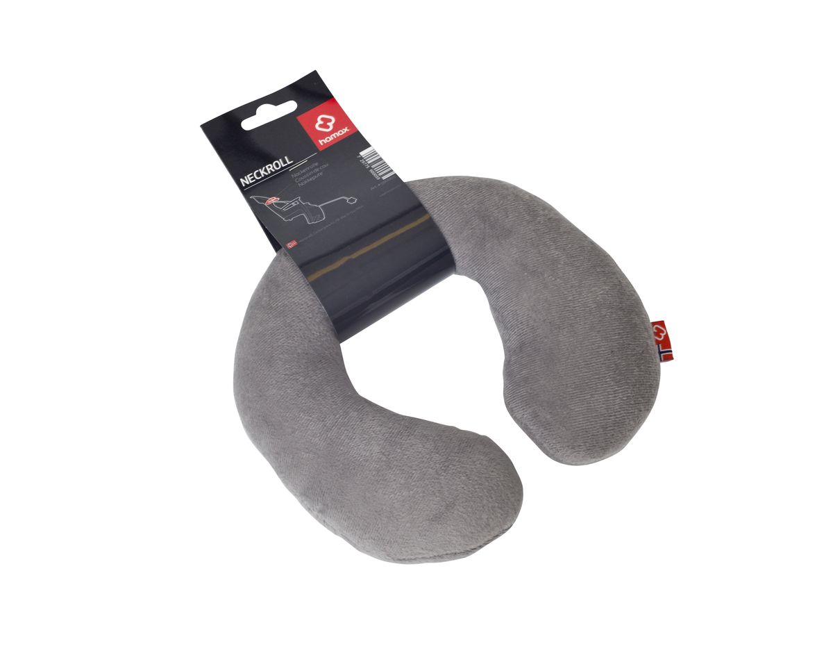 Подушка Hamax Neckroll, цвет: серый590005 Подушка Hamax Neckroll, цвет: серый590005Подушка детская