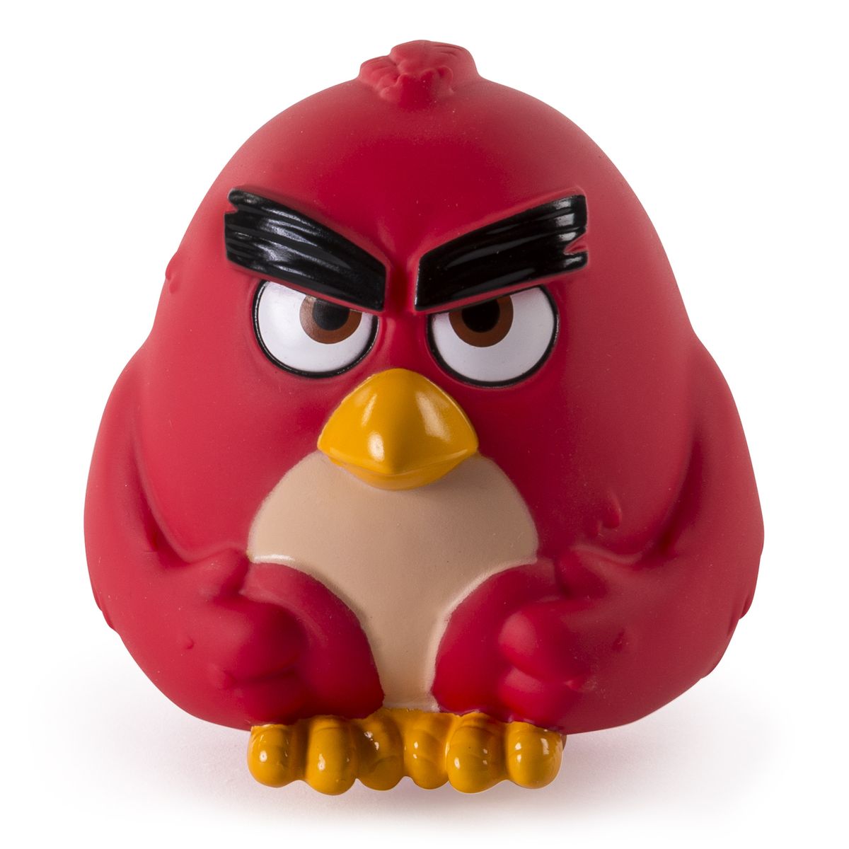 Angry Birds Фигурка Птичка-шарик Red90503 Angry Birds Фигурка Птичка-шарик Red90503Фигурка Angry Birds Птичка-шарик Red создана по мотивам популярнейшей во всем мире компьютерной игры Angry Birds! Эта игра настолько полюбилась и детям, и взрослым, что по ее сюжету стали рисовать мультфильмы. И вот, наконец, созданы игрушки в виде этих смешных персонажей, которыми можно кидаться, запускать из рогаток и играть как с обычными мячиками! Игрушка представляет собой шарообразный мячик размером около 10 см, изготовленный из винила, в виде красной птички. Мячик очень упругий, но достаточно мягкий - легко сжимается в руке, прыгает, отскакивает от поверхностей. Пригласите друзей и устройте собственную битву птичек и поросят!