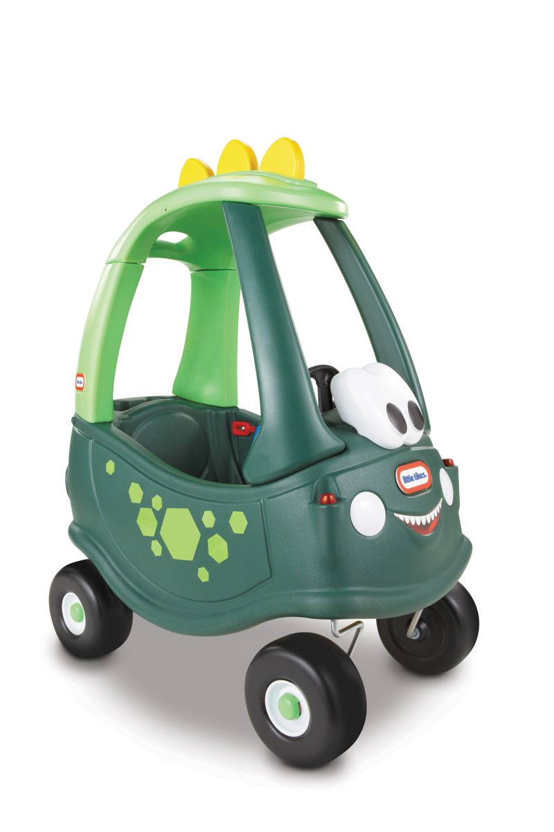 Little Tikes Каталка Дино цвет зеленый173073 Little Tikes Каталка Дино цвет зеленый173073Забавная каталка Little Tikes Дино непременно понравится вашему ребенку. Каталка выполнена из яркого высококачественного пластика и выдерживает нагрузку до 23 кг. Игрушка оснащена рабочим сигналом, съемной ручкой с помощью которой родители контролируют движение ребенка, высокой спинкой сиденья, местом для хранения игрушек, панелью приборов зажигания, прочными колесами и хорошим сцеплением. Такая игрушка поможет вашему ребенку укрепить мышцы ног, а также развить реакцию, координацию и чувство равновесия. Порадуйте своего ребенка таким замечательным подарком!
