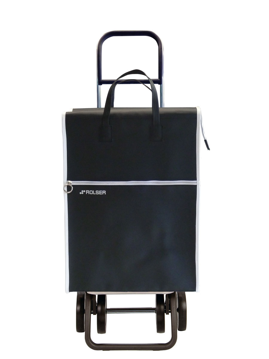 Сумка хозяйственная Rolser, на колесиках, цвет: negro, 40 л. LID002LID002 negro Сумка хозяйственная Rolser, на колесиках, цвет: negro, 40 л. LID002LID002 negroАлюминиевая тележка для покупок с 4 колесами, диаметр колес 14 см, быстро трансформируется с 2 на 4 колеса, колеса резина EVA. Эргономичная ручка, складываемая передняя подставка. Объем 40 л, ткань полиэстер, влагоустойчивая, имеет удобное закрытие сумки и легко крепится на раме. Тележка не складывается. Рекомендованная нагрузка 25 кг, чистка ручная или химчистка.