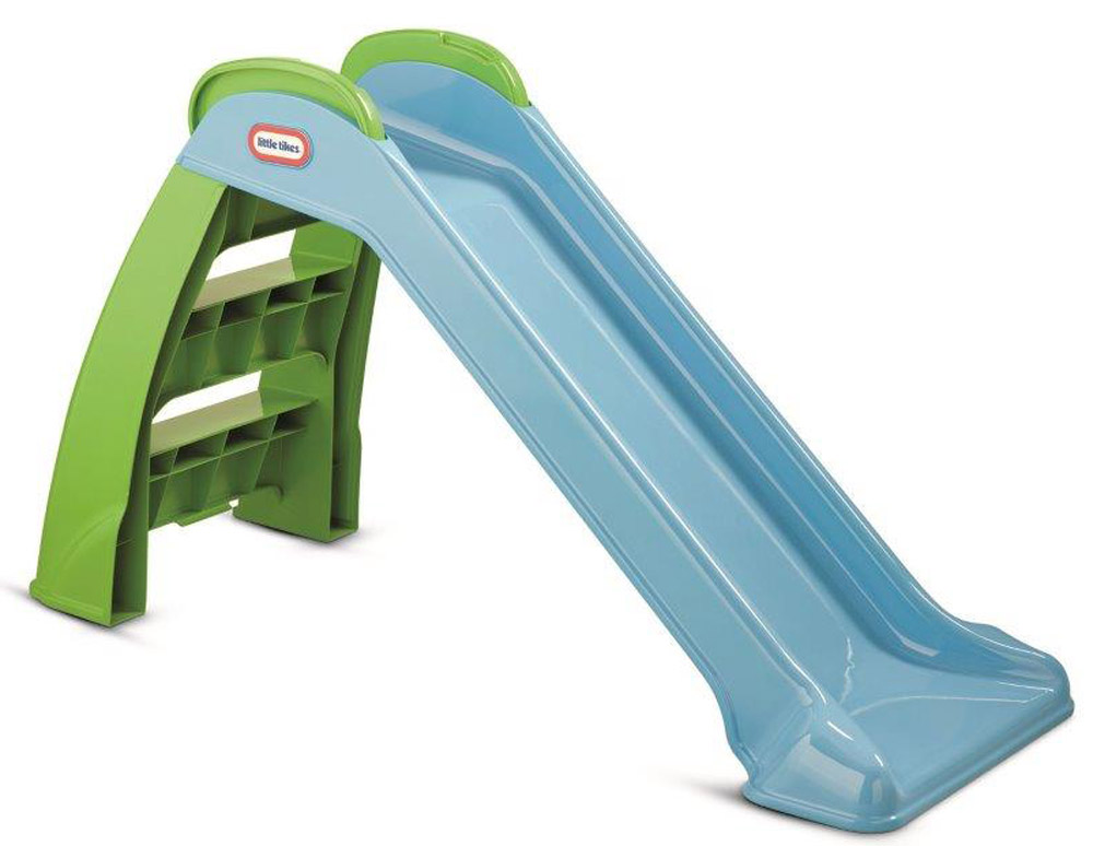 Little Tikes Горка складная цвет зеленый синий172403 Little Tikes Горка складная цвет зеленый синий172403Яркая складная горка Little Tikes сделает игры детей еще интереснее и обеспечит вашему ребенку и его друзьям массу положительных эмоций во время катания. Горка изготовлена из ударопрочного высококачественного пластика, с опорами и имеет две ступеньки, удобные ручки и невысокие бортики-перила. На этой горке можно кататься не только летом, но и зимой, при температуре не ниже -18°. Горка очень легко складывается и занимает совсем мало места, благодаря чему ее очень удобно хранить. Такая горка прекрасно впишется в летний дачный сад или дополнит игровую площадку.