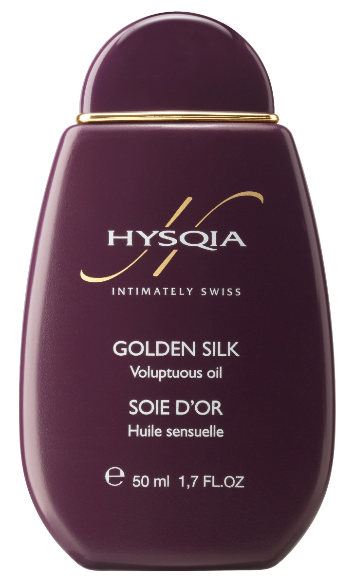 Hysqia Масло для тела и интимной зоны Золотой шелк Golden Silk, 50 млH809 Hysqia Масло для тела и интимной зоны Золотой шелк Golden Silk, 50 млH809Масло Золотой шелк – эликсир чувственности и особый уход одновременно. Увлажняющие и питательные активные ингредиенты масла создают гладкую атласную вуаль, которая делает кожу мягкой и бархатистой. Интенсивный чувственный аромат усиливается теплом тела, наделяя женщину свойственным только ей шармом.