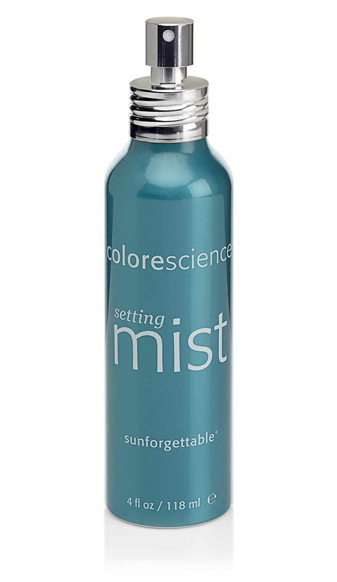 Colorescience Фиксирующий спрей Незабываемая защита от солнца Sunforgettable Setting Mist, 118 мл1470Rev1 Colorescience Фиксирующий спрей Незабываемая защита от солнца Sunforgettable Setting Mist, 118 мл1470Rev1Фиксирующий спрей, содержащий витамин Е, обновляет и увлажняет кожу до, во время и после воздействия солнечных лучей. Восстанавливает и успокаивает кожу после инсоляции, защищает ее от солнечного излучения и других внешних факторов преждевременного старения. Превосходно удерживает нанесенный макияж и солнцезащитную минеральную пудру.