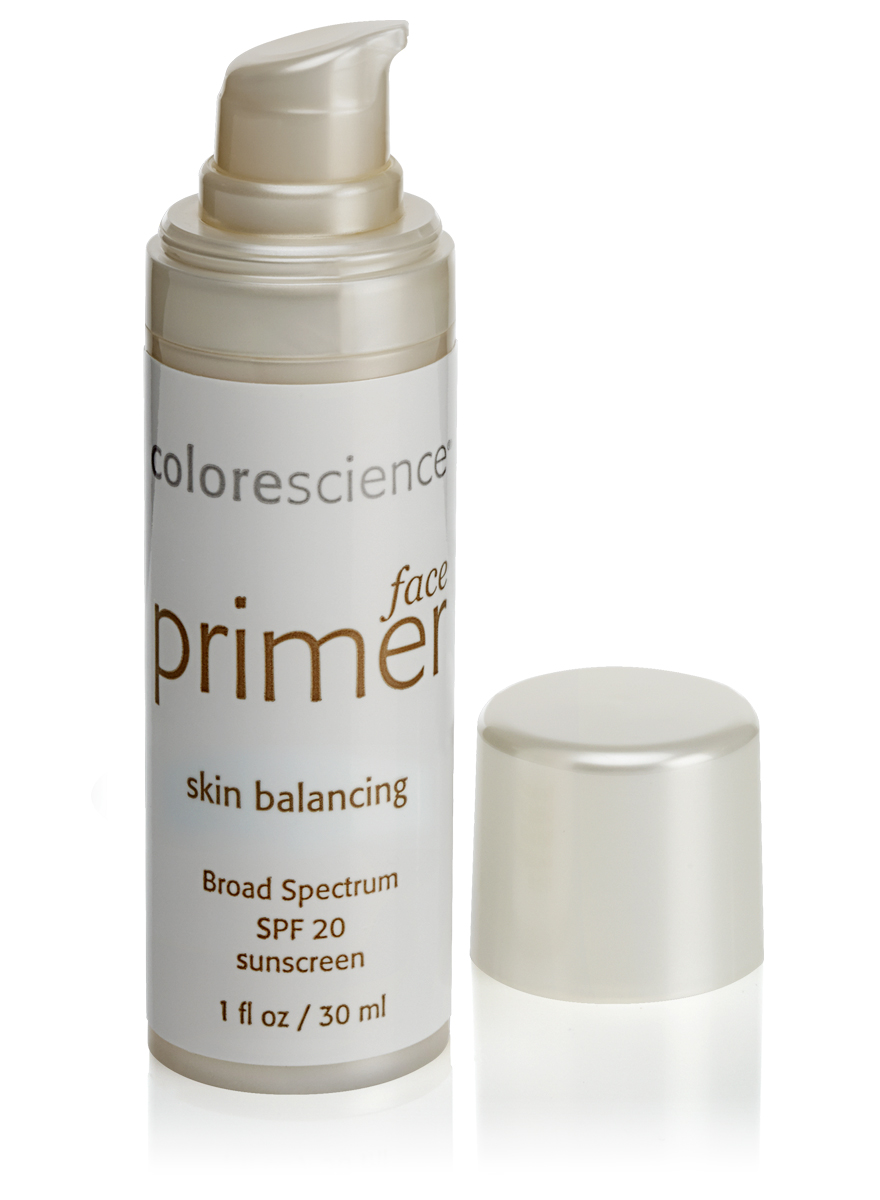 Colorescience Праймер-баланс (основа под макияж) SPF20 -Face Primer Skin Balancing SPF203117Rev1 Colorescience Праймер-баланс (основа под макияж) SPF20 -Face Primer Skin Balancing SPF203117Rev1Помогает восстановить водный баланс и поддерживает увлажненность комбинированной кожи, убирает красноту. Придает здоровый оттенок, улучшая общий тон кожи.