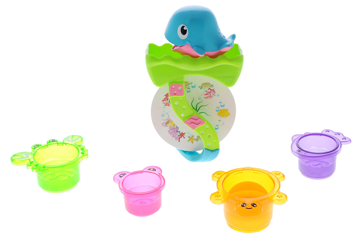 Mommy Love Набор игрушек для ванной Морские чудеса 6 шт5506_синий Mommy Love Набор игрушек для ванной Морские чудеса 6 шт5506_синийНабор игрушек для ванной Mommy Love Морские чудеса превратит обычное купание в интересную игру с развивающим функционалом. В набор входит водопад на присоске, лейка в виде дельфина, 4 формочки в виде различных животных, в одной из которых имеется водяная мельница. Игрушки способствуют развитию внимательности, мелкой моторики рук, воображения, зрительного восприятия. С таким набором малыш сможет придумать бессчетное количество веселых игр и историй, а купание превратится в настоящий праздник.