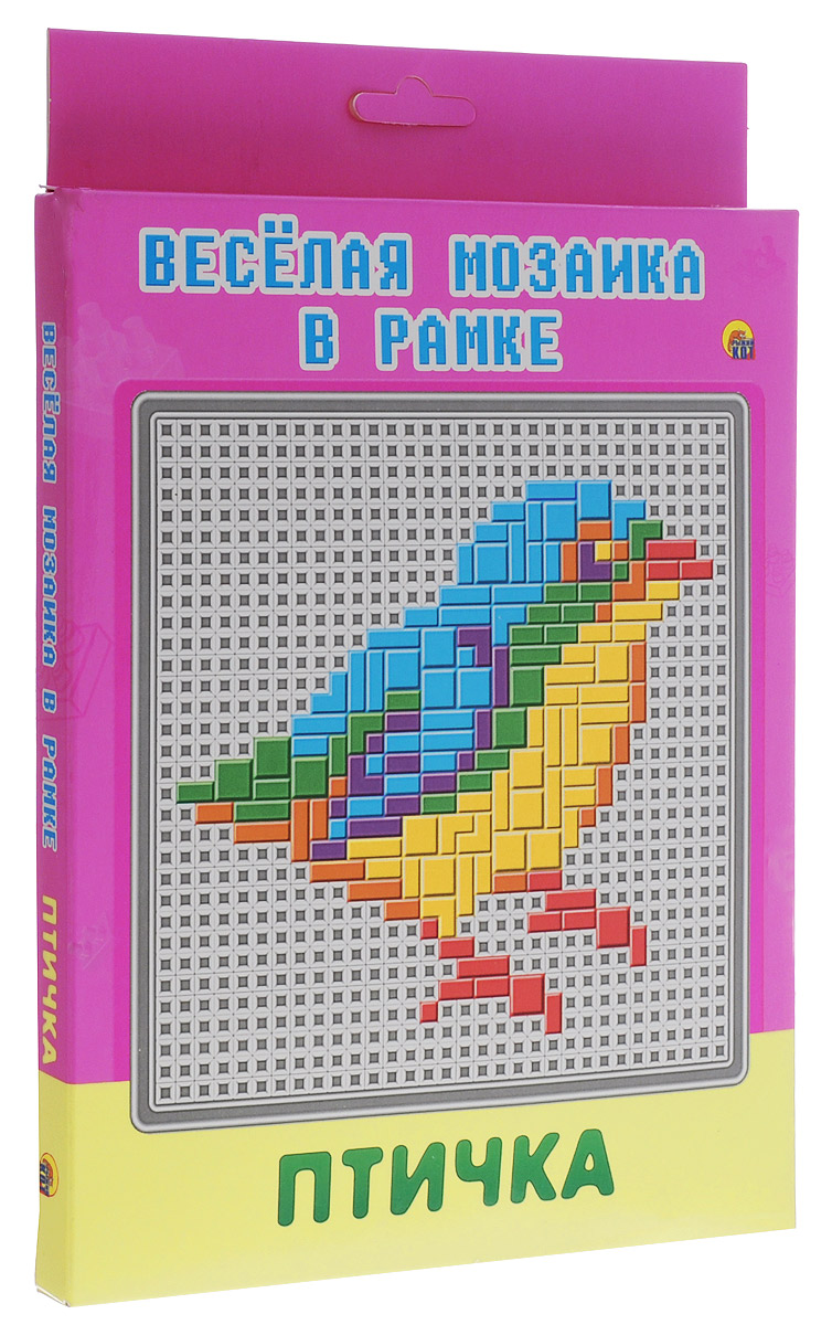 Рыжий Кот Мозаика ПтичкаМ-1523 Рыжий Кот Мозаика ПтичкаМ-1523Детская мозаика Рыжий Кот Птичка станет замечательной игрушкой для вашего ребёнка! Она прекрасно развивает творческое воображение, абстрактное и логическое мышление, внимание, мелкую моторику рук, а также учит различать цвета и оттенки. Мозаика понравится ребёнку яркими деталями, хорошим качеством и разными вариантами складывания изображений. Она станет увлекательным и полезным занятием для детей! Состав набора: поле для крепления мозаики, элементы мозаики, инструмент для крепления.