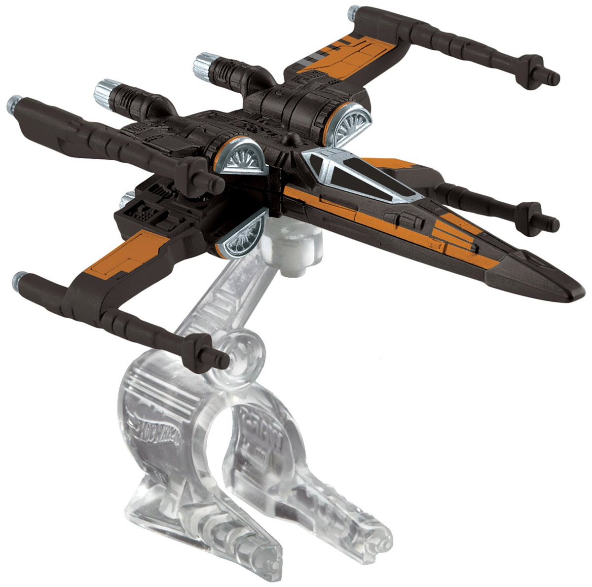 Hot Wheels Star Wars Звездный корабль Poes X-Wing FighterCGW52_DMP63 Hot Wheels Star Wars Звездный корабль Poes X-Wing FighterCGW52_DMP63Звездный корабль Hot Wheels Poes X-Wing Fighter непременно приведет в восторг поклонника фантастической саги Звездные воины. В комплекте звездный корабль и подставка. Надевайте на руку устройство Flight Navigator и запускайте корабль в полет по комнате, прямо как в гиперпространстве, или устраивайте яростные космические сражения. Flight Navigator можно также использовать как подставку для игрушек. Звездолеты совместимы с игровыми наборами Hot Wheels Star Wars (продаются отдельно).