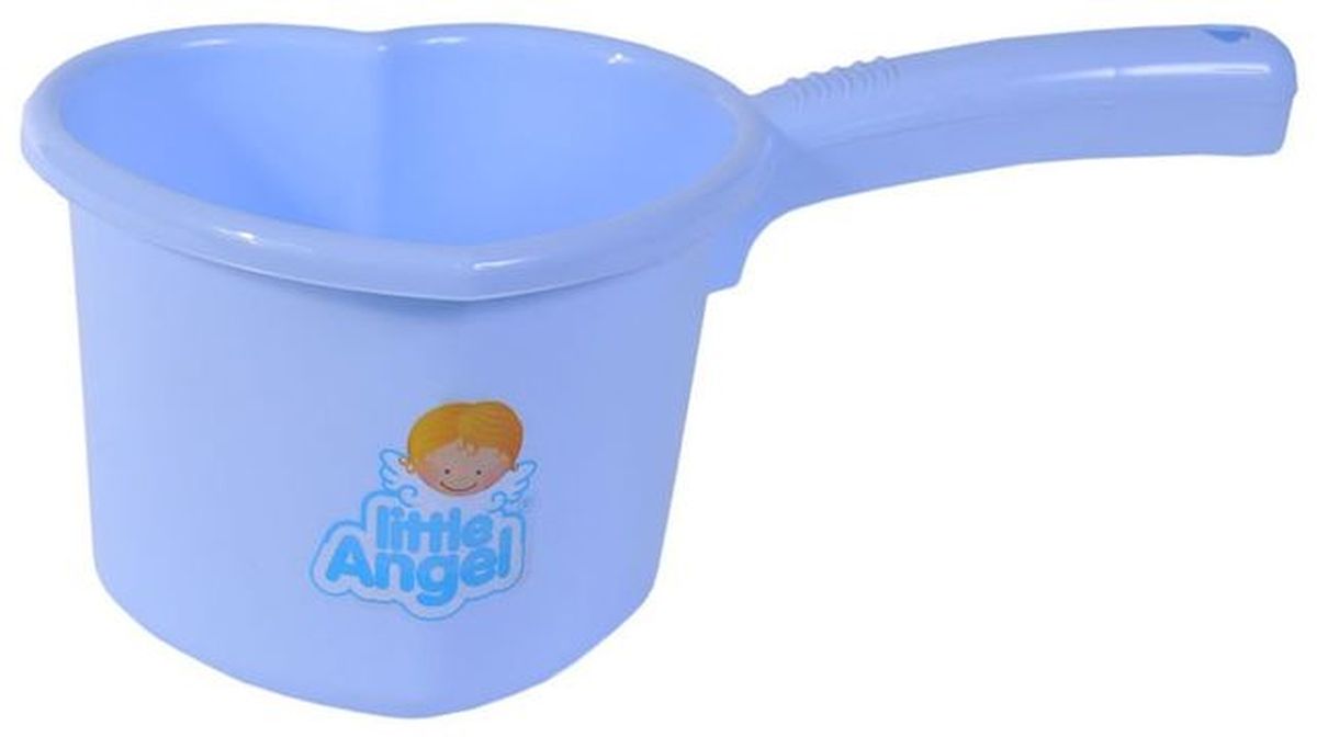 Little Angel Ковшик для детской ванночки цвет голубой пастельныйLA1022BL Little Angel Ковшик для детской ванночки цвет голубой пастельныйLA1022BLКовшик – необходимая вещь во время купания, так как часто нужно дополнительно полить ребенка водой. Ковшик сделан в виде сердечка, имеет привлекательные расцветки, прочный корпус и удобную, нескользящую ручку.