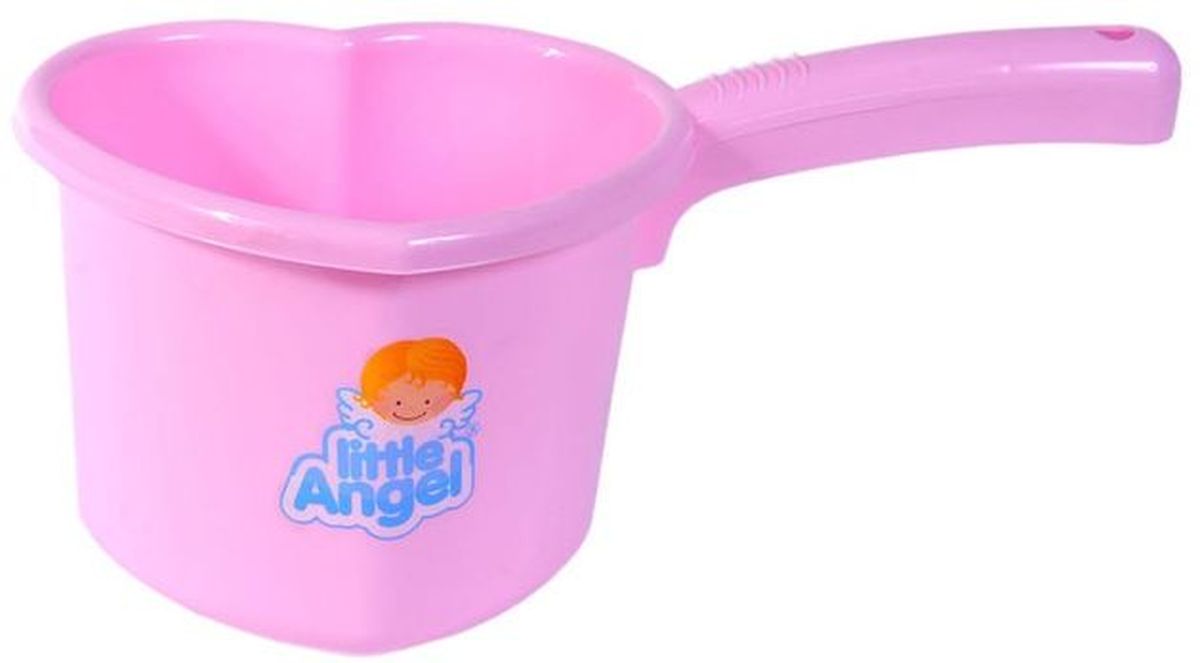 Little Angel Ковшик для детской ванночки цвет розовыйLA1022RS Little Angel Ковшик для детской ванночки цвет розовыйLA1022RSКовшик – необходимая вещь во время купания, так как часто нужно дополнительно полить ребенка водой. Ковшик сделан в виде сердечка, имеет привлекательные расцветки, прочный корпус и удобную, нескользящую ручку.