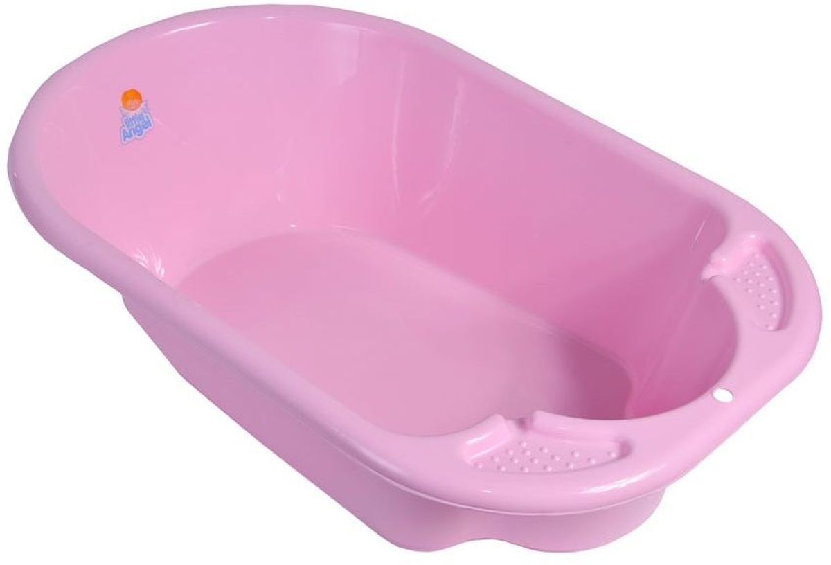 Little Angel Ванночка детская Дельфин цвет розовыйLA2901RS Little Angel Ванночка детская Дельфин цвет розовыйLA2901RSПредназначена для детей от 0 до 9 месяцев, размер - 80 см. Ванночка Дельфин – удобная, классическая ванночка для купания. Внушительные габариты ванночки позволяют купать даже крупного ребенка весом до 11 кг. Наша ванночка имеет удобное, эргономичное углубление с одной стороны, поэтому спина малыша будет правильно поддерживаться во время водных процедур. Рекомендуем использовать ванночку с горкой для купания Дельфин.
