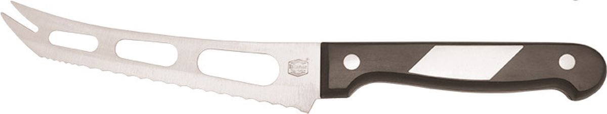 Нож Borner Ideal, сырный, длина лезвия 15 см54097 Нож Borner Ideal, сырный, длина лезвия 15 см54097Нож изготовлен из прокатной коррозионностойкой высоколегированной стали марки X50CrMoV15. Твердость HRC 56+/-1. Ручка ножа сделана из бакелита. После использования нож рекомендуется сразу мыть и вытирать насухо. Не мыть в посудомоечной машине. Для заточки можно использовать: мусат, электроточилку, ножеточку, оселок. Рекомендуемый угол заточки (суммарный с 2-х сторон) 20° - 25°.