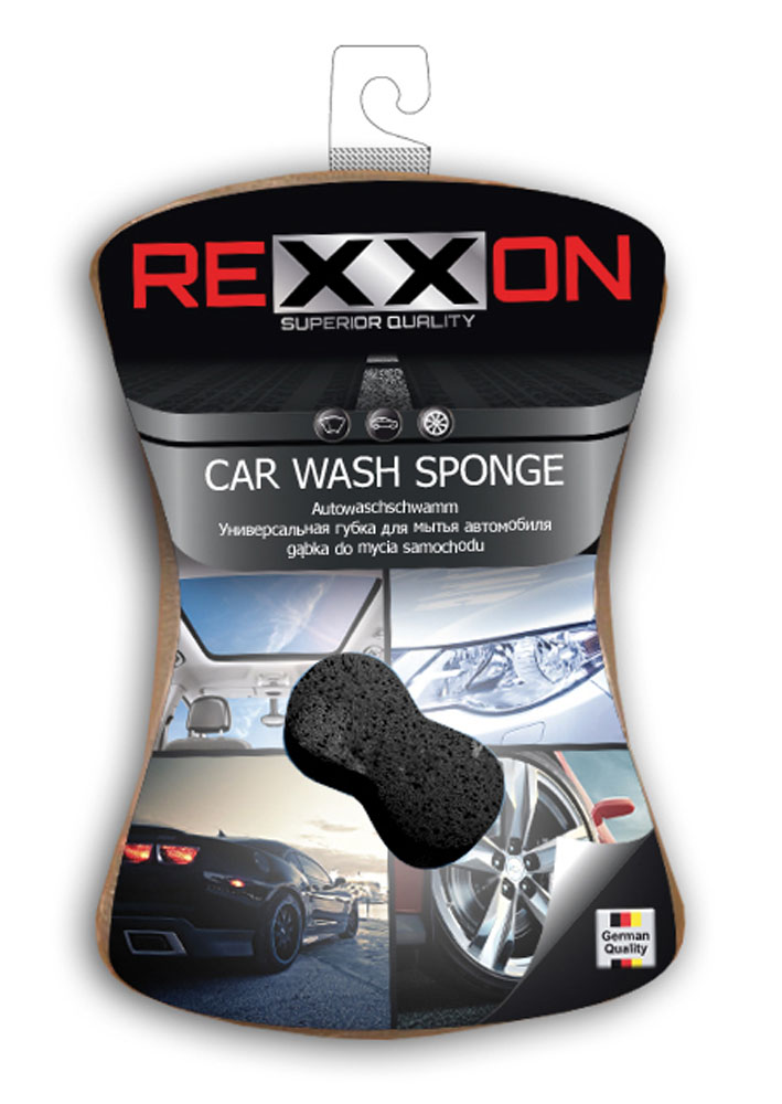 Губка для автомобиля "Rexxon", 190 х 150 х 60 мм Губка для автомобиля "Rexxon", 190 х 150 х 60 мм