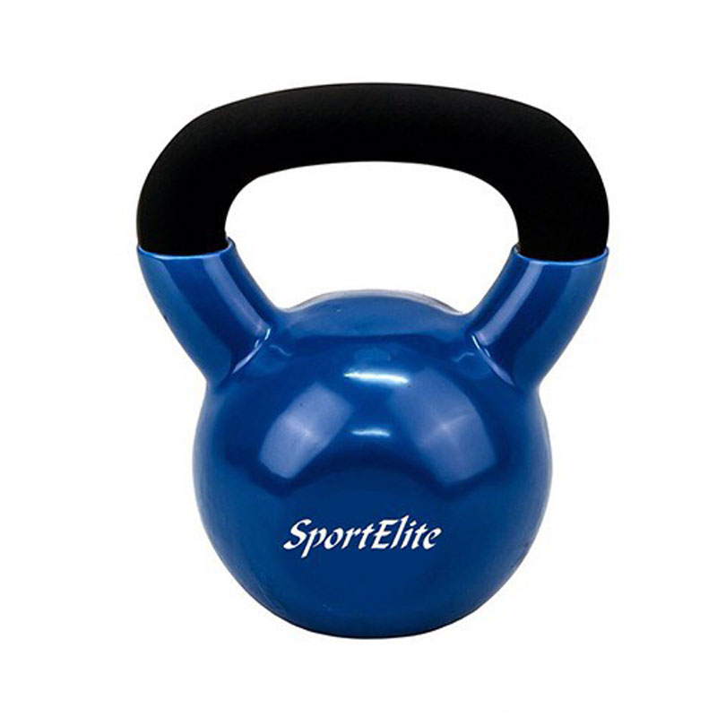 Гиря чугунная Sport Elit, 16 кгES-0289 Гиря чугунная Sport Elit, 16 кгES-0289Гиря Sport Elit идеально подходит для занятий кроссфитом. Изделие выполнено из прочного чугуна с виниловым покрытием, которое защитит пол от ударов и повреждений. Первоклассный материал позволяет соблюдать идеальную форму и ровную поверхность гири без выступающих элементов и впадин, которые встречаются в обычных тренировочных гирях. Изделие имеет гладкую, увеличенную в размере ручку, удобную для хвата одной и двумя руками. Чугунные гири прочны, долговечны, устойчивы к коррозии и температурам, поэтому являются одними из самых популярных спортивных снарядов. Сбалансированные занятия с гирями позволяют укрепить и нарастить все мышцы торса, развивают сердечную мышцу, улучшают хватку и дыхательную систему.