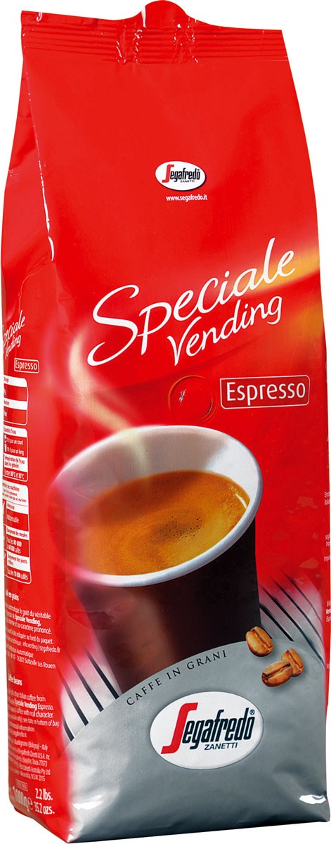 Segafredo Vending Espresso кофе в зернах, 1 кг5900420097053 Segafredo Vending Espresso кофе в зернах, 1 кг5900420097053Segafredo Vending Espresso - кофе, разработанный специально для вендингового оборудования и автоматических кофемашин. Традиционный итальянский насыщенный кофе, с интенсивным вкусом и сильным характером.