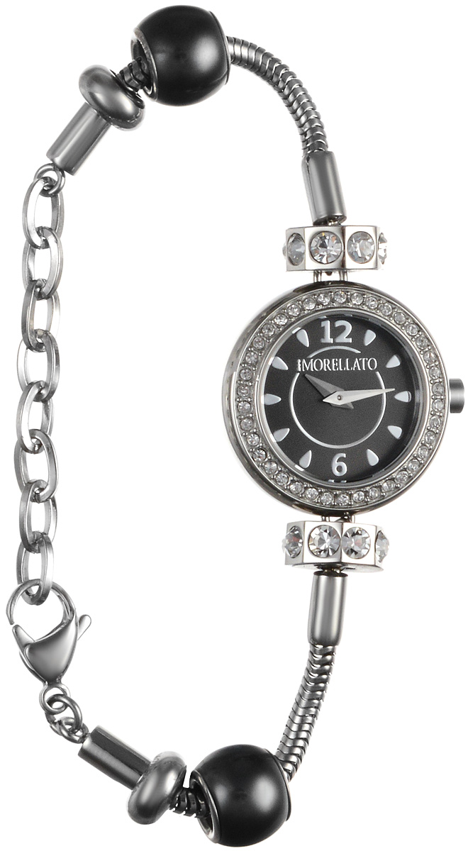 Часы женские наручные Morellato, цвет: серебристый. R0153122539R0153122539 Часы женские наручные Morellato, цвет: серебристый. R0153122539R0153122539Наручные женские часы Morellato произведены опытными специалистами из материалов самого высокого качества на базе новейших технологий. Они оснащены точным кварцевым механизмом. Корпус круглой формы, выполненный из нержавеющей стали, инкрустирован стразами и защищен минеральным стеклом. Циферблат оснащен цифрами, отметками и двумя стрелками - часовой и минутной. Оригинальный браслет из нержавеющей стали, украшенный декоративными элементами, застегивается на замок- карабин. Часы Morellato придадут вашему образу нотку изысканности и элегантности. Наручные часы Morellato хранятся в роскошном подарочном футляре.
