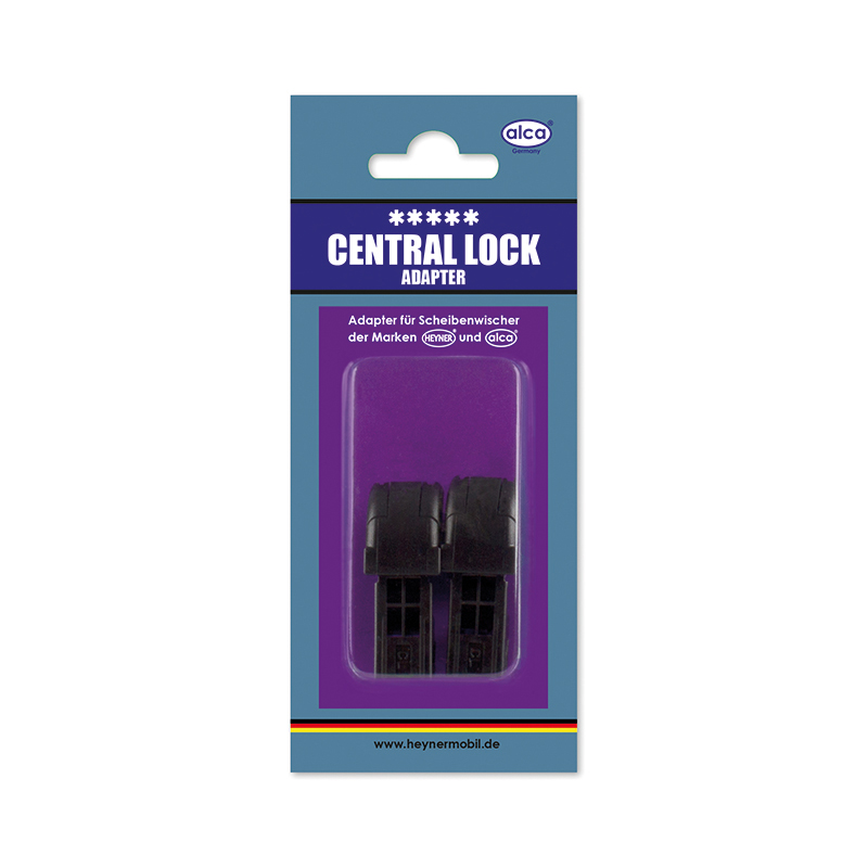 Адаптер для щеток Alca Central Lock, 2 штW300720 Адаптер для щеток Alca Central Lock, 2 штW300720Адаптеры Alca Central Lock применяются для установки щеток стеклоочистителя автомобиля на поводок типа Central Lock. Изделия выполнены из прочного пластика. В комплекте 2 адаптера.